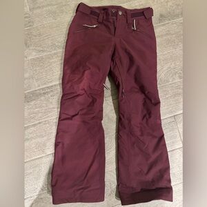 The North Face Maroon Women's Pants